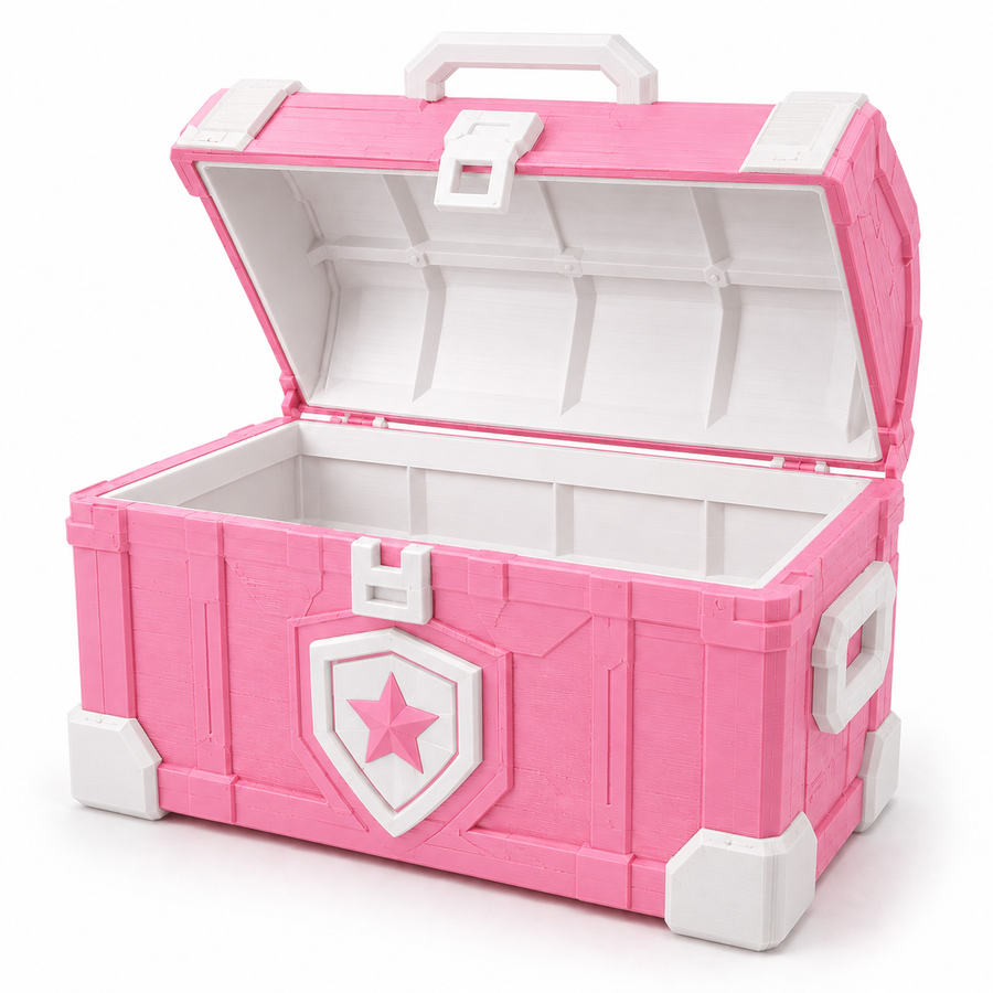 Open Sparkle Hero Gear Chest